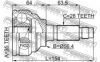 FEBEST 0510-MPVLW3 Joint, drive shaft